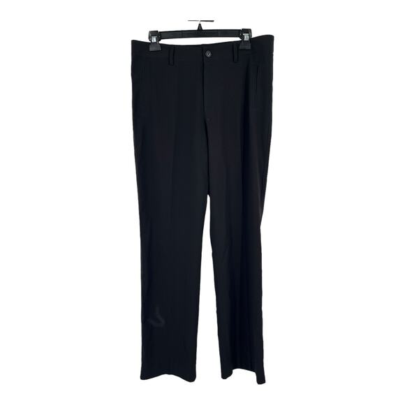 NYDJ Pants Straight Trousers Refined Stretch Pockets black size 10 - Picture 1 of 6
